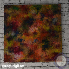 Cargar imagen en el visor de la galería, Cuadro Arte Moderno Multicolor Pintado a mano
