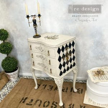 Cargar imagen en el visor de la galería, Decor Transfer RE DESIGN WITH PRIMA Harlequin Black
