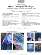Cargar imagen en el visor de la galería, Papel Decoupage RE DESIGN WITH PRIMA Mulberry Tissue
